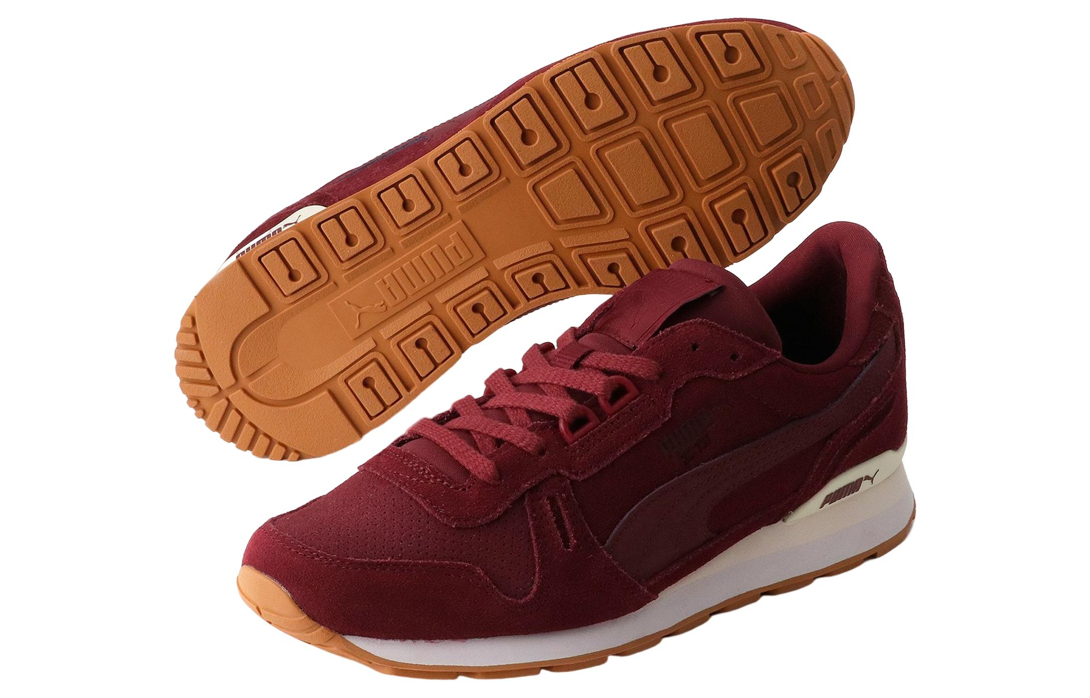 Lookbook PUMA MMQ Rx 737 防滑耐磨 低筒 運動休閒鞋 男女同款 紅色