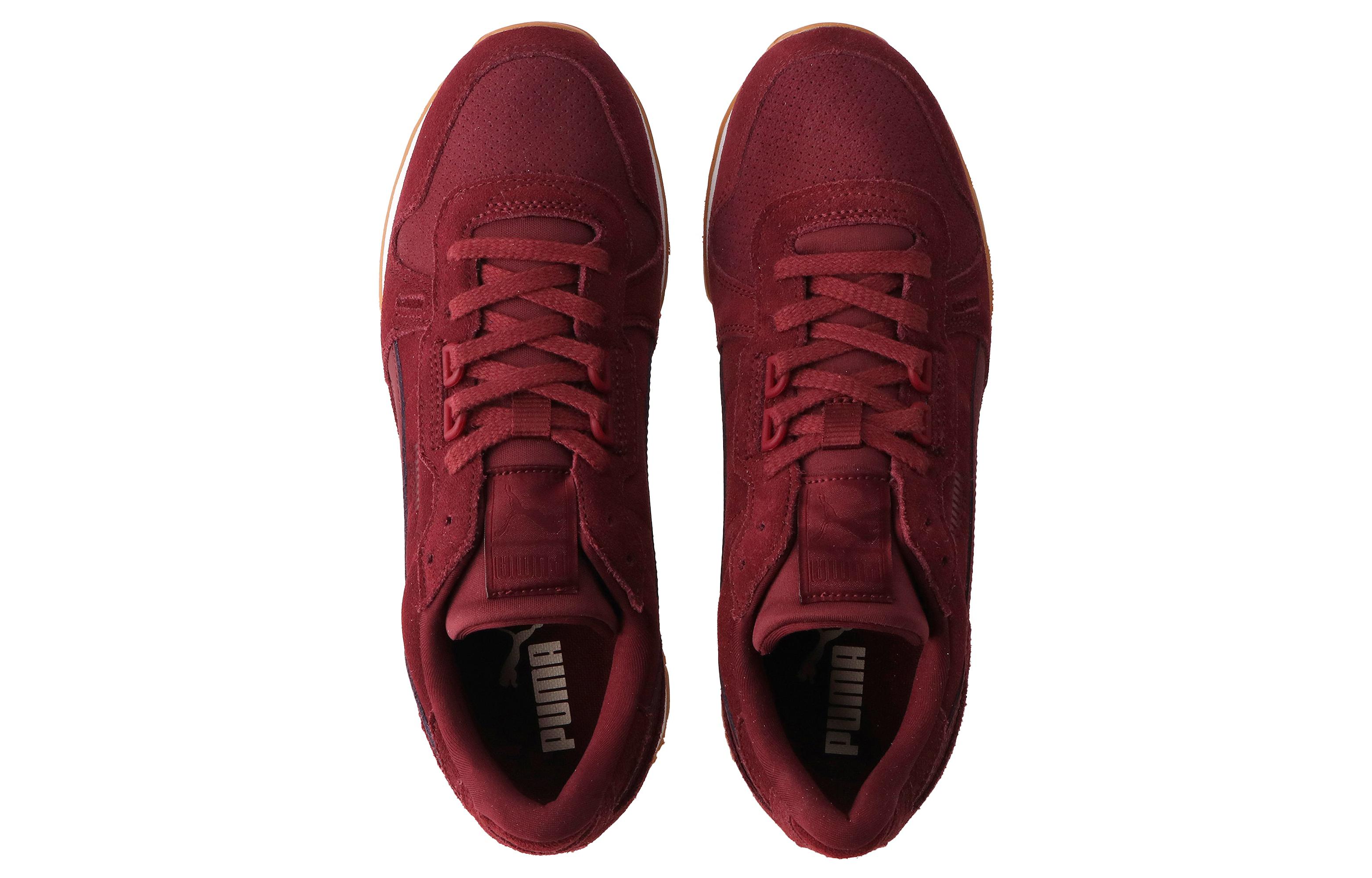 Shop PUMA MMQ Rx 737 防滑耐磨 低筒 運動休閒鞋 男女同款 紅色