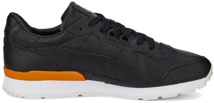 푸마 RX 737 프리미엄 블랙 화이트 오렌지 끈 운동화 387256-02 Order 푸마 RX 737 프리미엄 블랙 화이트 오렌지 끈 운동화 387256-02