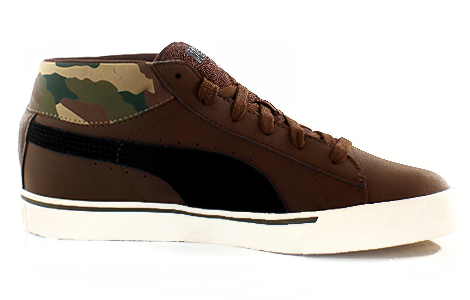 Lookbook 彪马 S 中帮耐磨“棕色” 356919-03