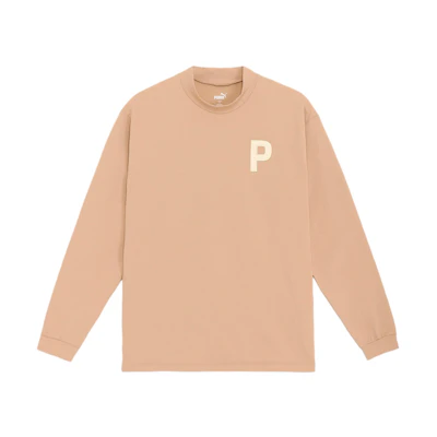 Puma Sand Dune Letter Print Half-Turtleneck Casual Pullover Sweatshirt 624881-03