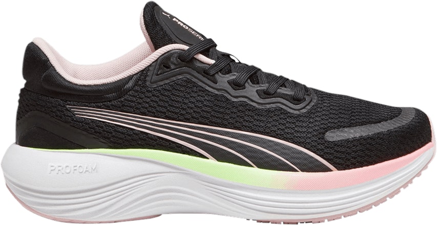 Puma pink 2025 and green shoes