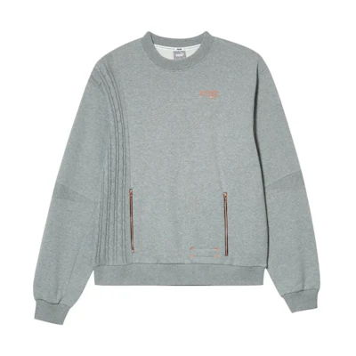 Puma Scoreboard Gray Windproof Casual Sweatshirt 532207-02