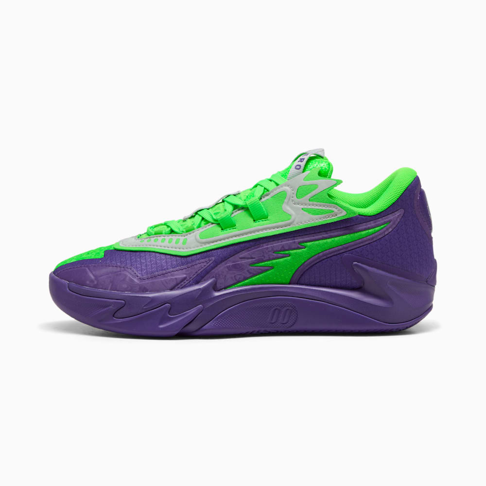Puma SCOUT ZEROS II NEXTPRO HOOPS Team Violet/Fluro Green Pes 312225-01