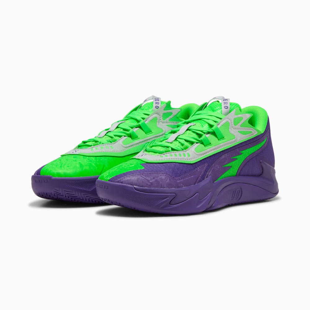 Order Puma SCOUT ZEROS II NEXTPRO HOOPS Team Violet/Fluro Green Kasut 312225-01
