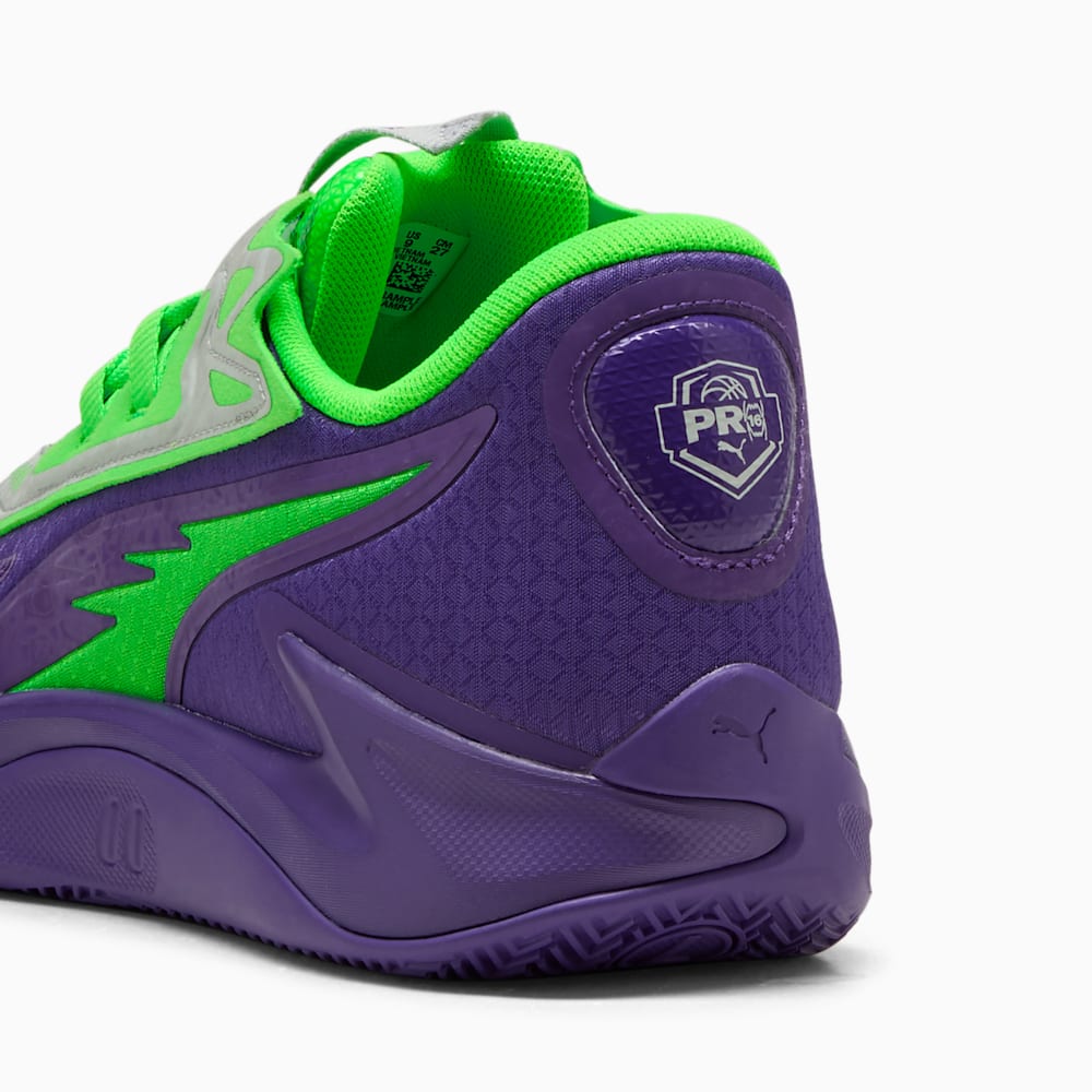 Lookbook Puma SCOUT ZEROS II NEXTPRO HOOPS Team Violet/Fluro Green Kasut 312225-01