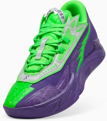 Puma SCOUT ZEROS II NEXTPRO HOOPS Team Violet/Fluro Green Kasut 312225-01 Details for Puma SCOUT ZEROS II NEXTPRO HOOPS Team Violet/Fluro Green Kasut 312225-01