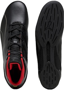 PUMA Scuderia Ferrari 驾駛鞋 Carbon Cat Mid 舒適賽車 耐磨支撐平衡 中幫 生活休閒鞋 男款 黑色 Shop PUMA Scuderia Ferrari 驾駛鞋 Carbon Cat Mid 舒適賽車 耐磨支撐平衡 中幫 生活休閒鞋 男款 黑色