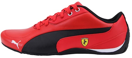 Puma Scuderia Ferrari Low Top Running Shoes Red/Black 305679-01 Puma Scuderia Ferrari Low Top Running Shoes Red/Black 305679-01