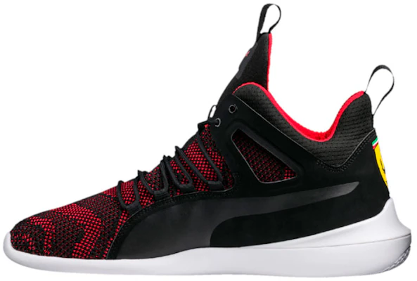 Puma Scuderia Ferrari Evo Cat Mid 'Hitam Merah' 306013-02 Buy Puma Scuderia Ferrari Evo Cat Mid 'Hitam Merah' 306013-02