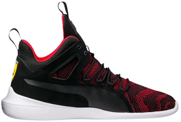 Puma Scuderia Ferrari Evo Cat Mid 'Hitam Merah' 306013-02 Order Puma Scuderia Ferrari Evo Cat Mid 'Hitam Merah' 306013-02