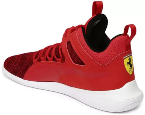 彪馬 Scuderia Ferrari Evo Cat Mid 透氣輕便耐磨 中幫訓練鞋 紅 Lookbook 彪馬 Scuderia Ferrari Evo Cat Mid 透氣輕便耐磨 中幫訓練鞋 紅