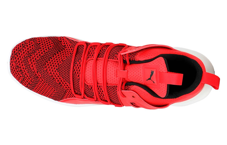 Shop 彪馬 Scuderia Ferrari Evo Cat Mid 透氣輕便耐磨 中幫訓練鞋 紅