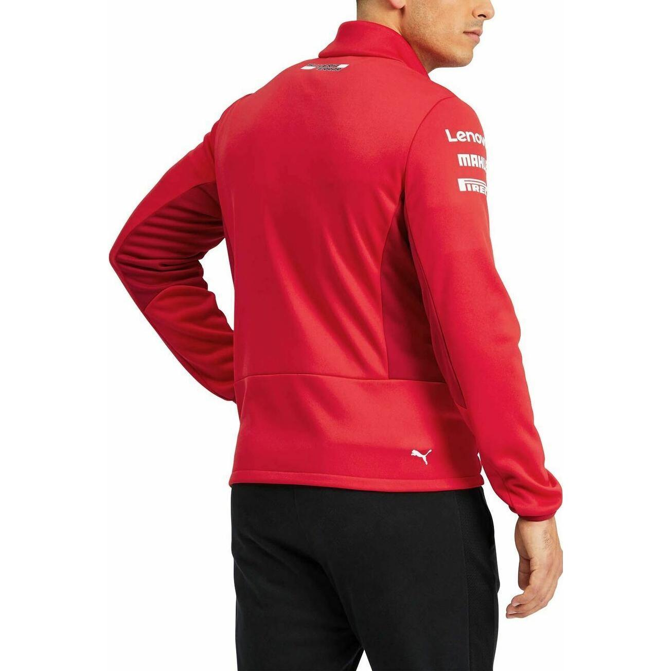 PUMA Scuderia Ferrari F1 Retro Softshell Track Jacket Men’s Red 763021-02 圖 5