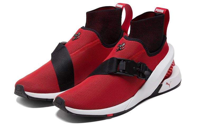 Lookbook Puma Scuderia Ferrari Iongt Laufschuhe Rot/Schwarz 306806-02