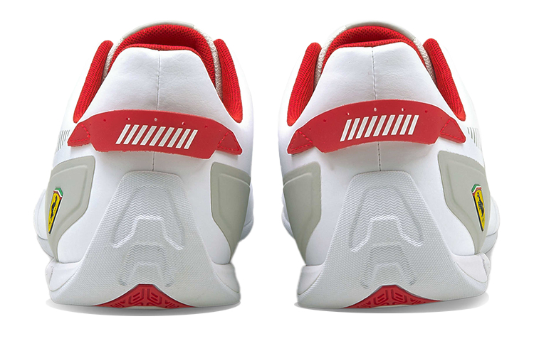 Shop Puma Scuderia Ferrari Baskets Basses Blanches 306857-02