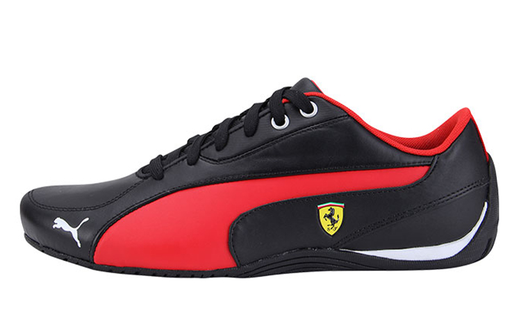 Puma Scuderia Ferrari Low Top Running Shoes Black/Red 305679-02