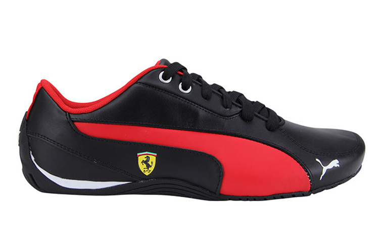 Order Puma Scuderia Ferrari Niedrig Sneaker Schwarz/Rot Herrenschuhe 305679-02
