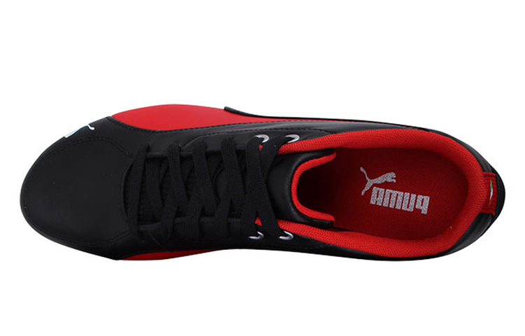 Shop Puma Scuderia Ferrari Niedrig Sneaker Schwarz/Rot Herrenschuhe 305679-02