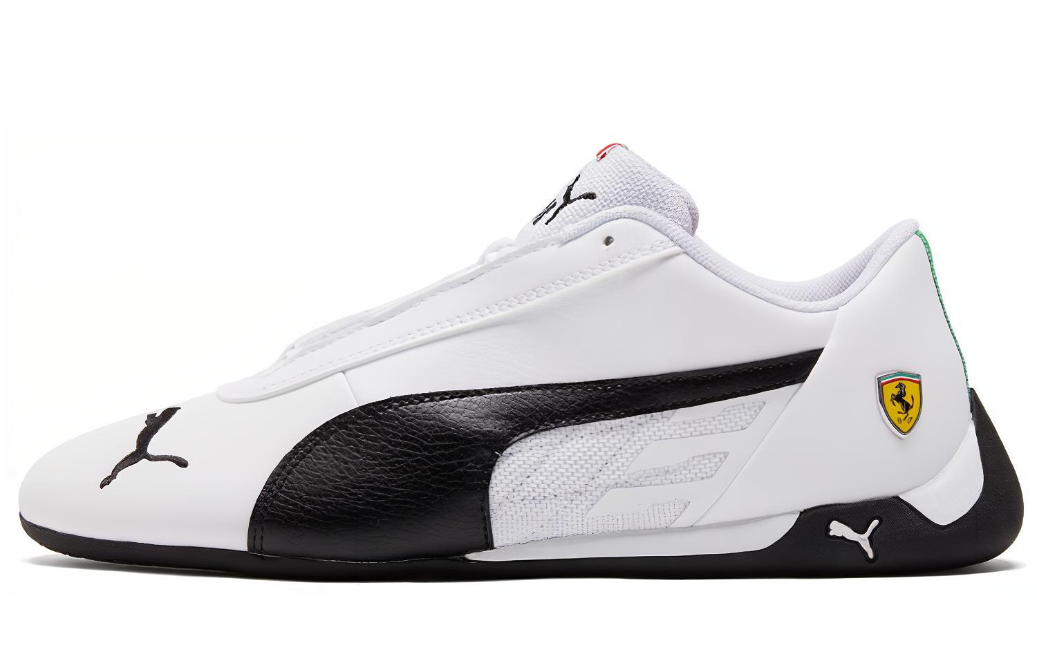 Puma Scuderia Ferrari R-cat Ferrari Low Top Running Shoes White/Black 339937-06