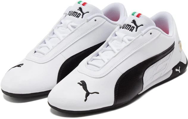 Puma Scuderia Ferrari R-cat Baskets Basses Course Blanc/Noir 339937-06 Order Puma Scuderia Ferrari R-cat Baskets Basses Course Blanc/Noir 339937-06