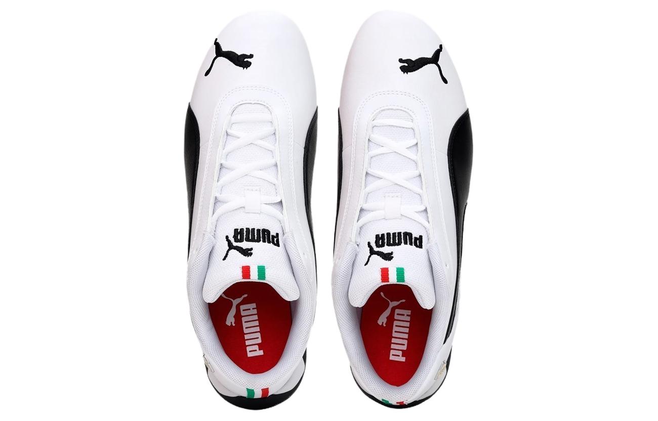 Lookbook Puma Scuderia Ferrari R-cat Baskets Basses Course Blanc/Noir 339937-06