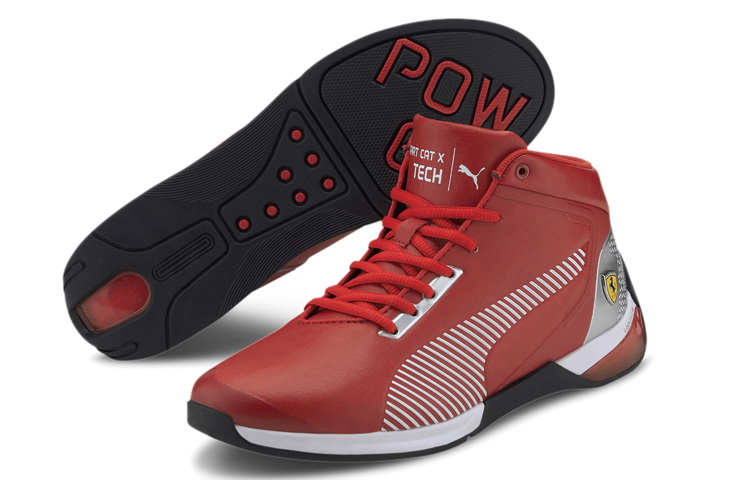 Purchase Puma Scuderia Ferrari Race Kart Cat-X Mid ''Zwart Rood'' 306549-02