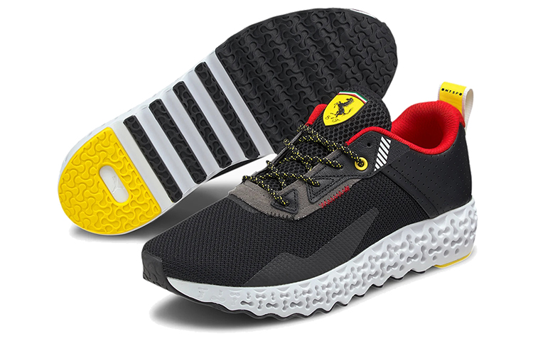 Puma Scuderia Ferrari Rct Xetic Forza Low Top Running Shoes Black/White/Red 圖 5