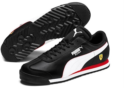 Puma Scuderia Ferrari Roma 'Negro Blanco' 306083-10 Lookbook Puma Scuderia Ferrari Roma 'Negro Blanco' 306083-10