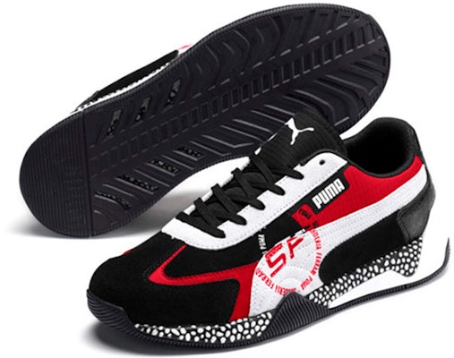 Scuderia Ferrari x Puma Speed Hybrid 'Black White Rosso Corsa' 306395-01 Lookbook Scuderia Ferrari x Puma Speed Hybrid 'Black White Rosso Corsa' 306395-01