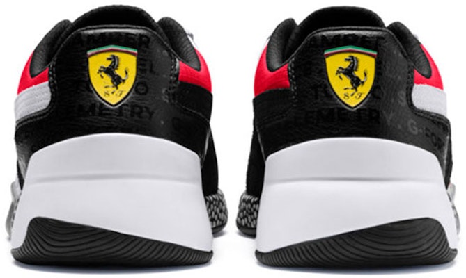 Scuderia Ferrari x Puma Speed Hybrid 'Black White Rosso Corsa' 306395-01 Shop Scuderia Ferrari x Puma Speed Hybrid 'Black White Rosso Corsa' 306395-01