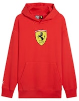 PUMA Scuderia Ferrari SS24 Red Logo Hoodie Fashion Long Sleeve 627054-02 PUMA Scuderia Ferrari SS24 Red Logo Hoodie Fashion Long Sleeve 627054-02