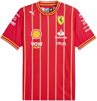 Puma Scuderia Ferrari SS24 Red Team Football Jersey Short Sleeve Trendy Tee 763608-01 Puma Scuderia Ferrari SS24 Red Team Football Jersey Short Sleeve Trendy Tee 763608-01