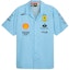 Buy PUMA 法拉利車隊邁阿密藍短袖休閒襯衫 男 SS24 763849-01