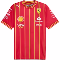 Puma Scuderia Ferrari Team Red Soccer Jersey Short Sleeve Crewneck 763608-02 Puma Scuderia Ferrari Team Red Soccer Jersey Short Sleeve Crewneck 763608-02