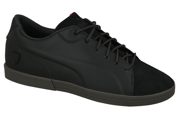 Lookbook Puma Scuderia Ferrari Wayfarer 防滑耐磨 低筒休閒板鞋 黑