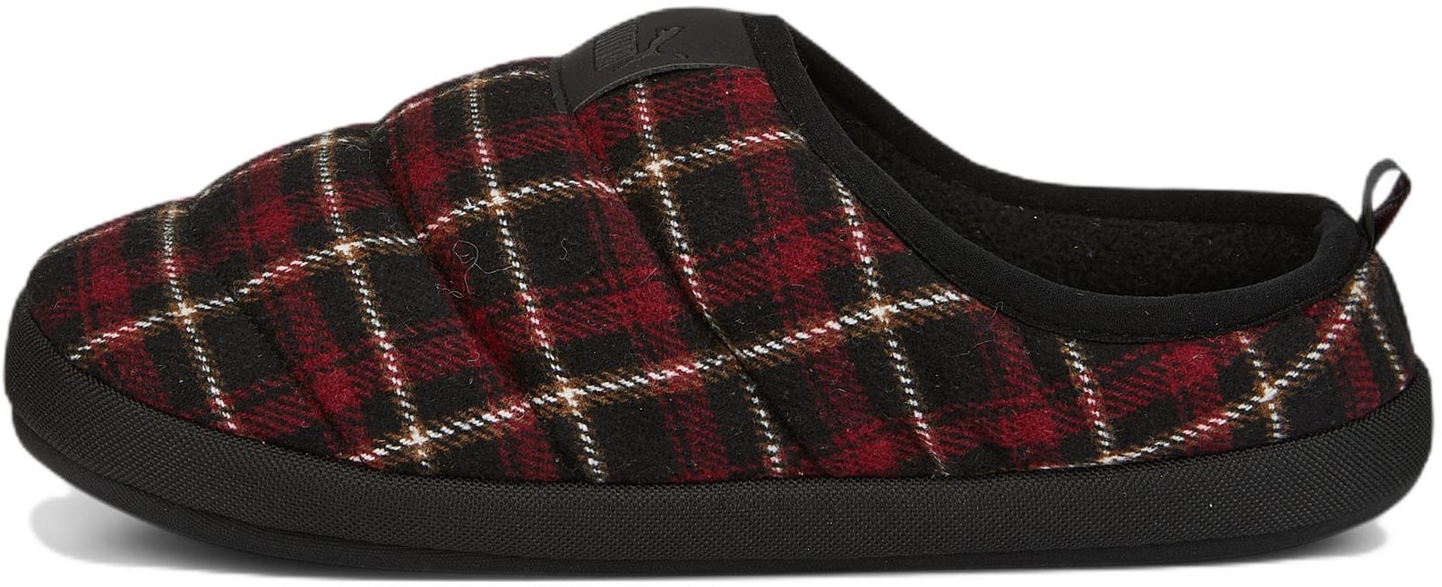 puma-scuff-flannel-slip-on-black-red-386338-01
