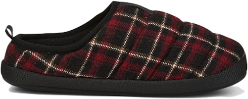 PUMA 絨布一腳蹬運動拖鞋 男女同款 黑紅 Order PUMA 絨布一腳蹬運動拖鞋 男女同款 黑紅