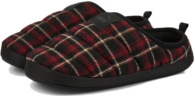Puma Scuff Flannel Slip-On 'Hitam Merah' 386338-01 Lookbook Puma Scuff Flannel Slip-On 'Hitam Merah' 386338-01
