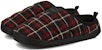 Puma Scuff Flannel Slip-On 'Hitam Merah' 386338-01