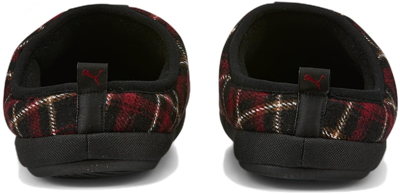 Puma Scuff Flannel Slip-On 'Hitam Merah' 386338-01 Purchase Puma Scuff Flannel Slip-On 'Hitam Merah' 386338-01