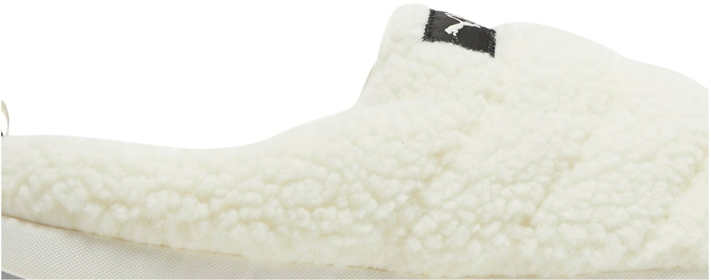 Puma Scuff Sherpa Slippers 'Whisper White' 384943-01 Order Puma Scuff Sherpa Slippers 'Whisper White' 384943-01