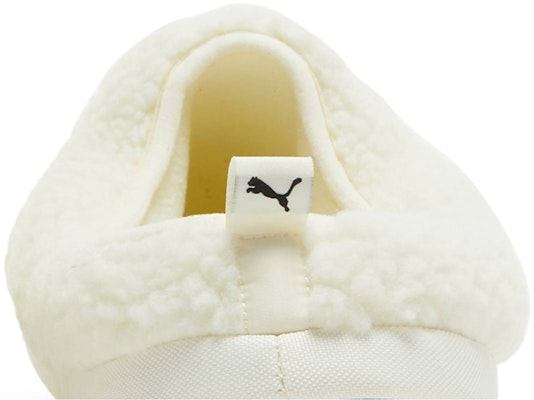 Puma Scuff Sherpa Slippers 'Whisper White' 384943-01 Sizing Puma Scuff Sherpa Slippers 'Whisper White' 384943-01