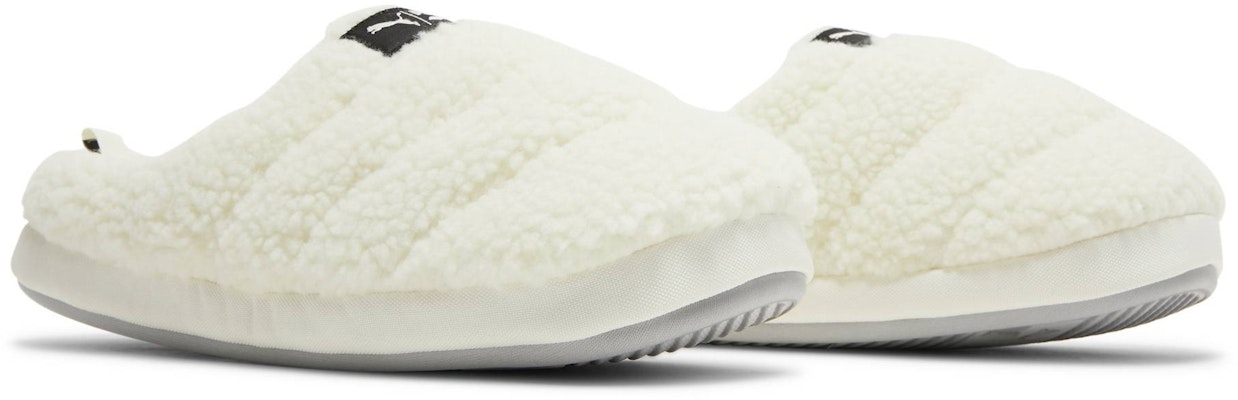 Puma Scuff Sherpa Slippers 'Whisper White' 384943-01 Cheap Puma Scuff Sherpa Slippers 'Whisper White' 384943-01