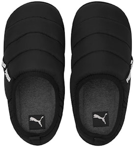 푸마 스커프 슬리퍼 '블랙 화이트' 384945-01 Shop 푸마 스커프 슬리퍼 '블랙 화이트' 384945-01