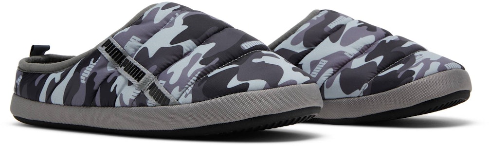 彪马迷彩黑色居家拖鞋 385278-01 Cheap 彪马迷彩黑色居家拖鞋 385278-01