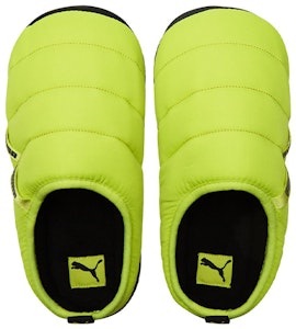 푸마 스커프 슬리퍼 '형광 노랑' 384945-07 Shop 푸마 스커프 슬리퍼 '형광 노랑' 384945-07