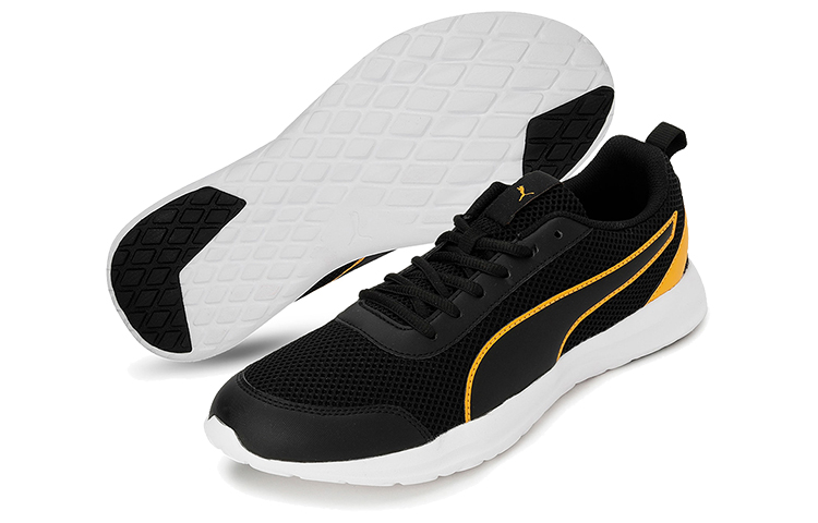 Lookbook Puma Sear Idp Low 'Negro Blanco Amarillo' 373094-04