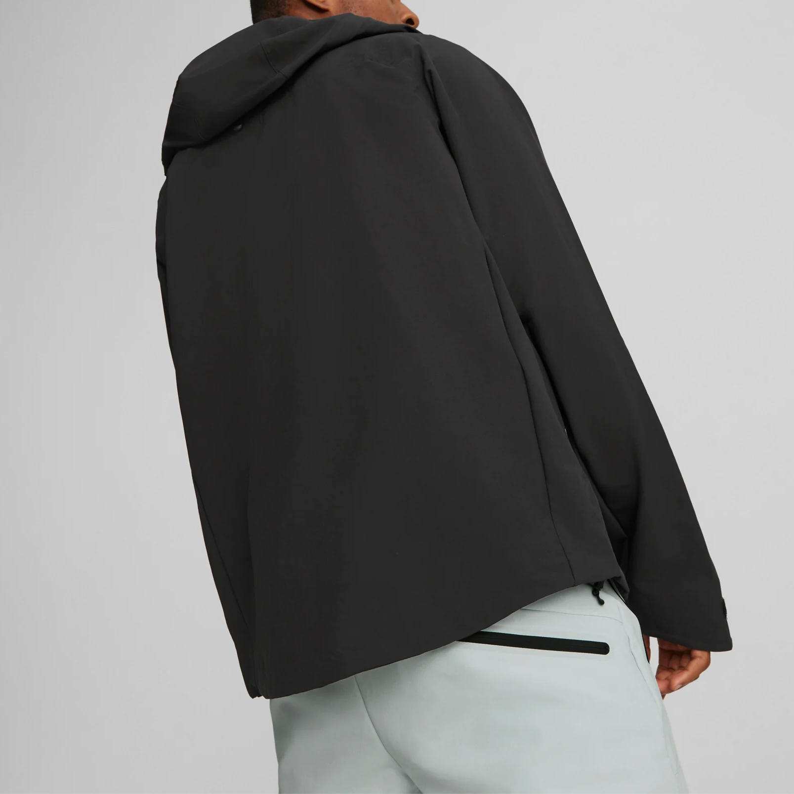 Details for Puma SEASONS 黑色戶外Logo拉鍊連帽外套 522569-01