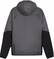 Lookbook PUMA 季節混合Primaloft跑步外套 灰黑拼接設計. 524110-01